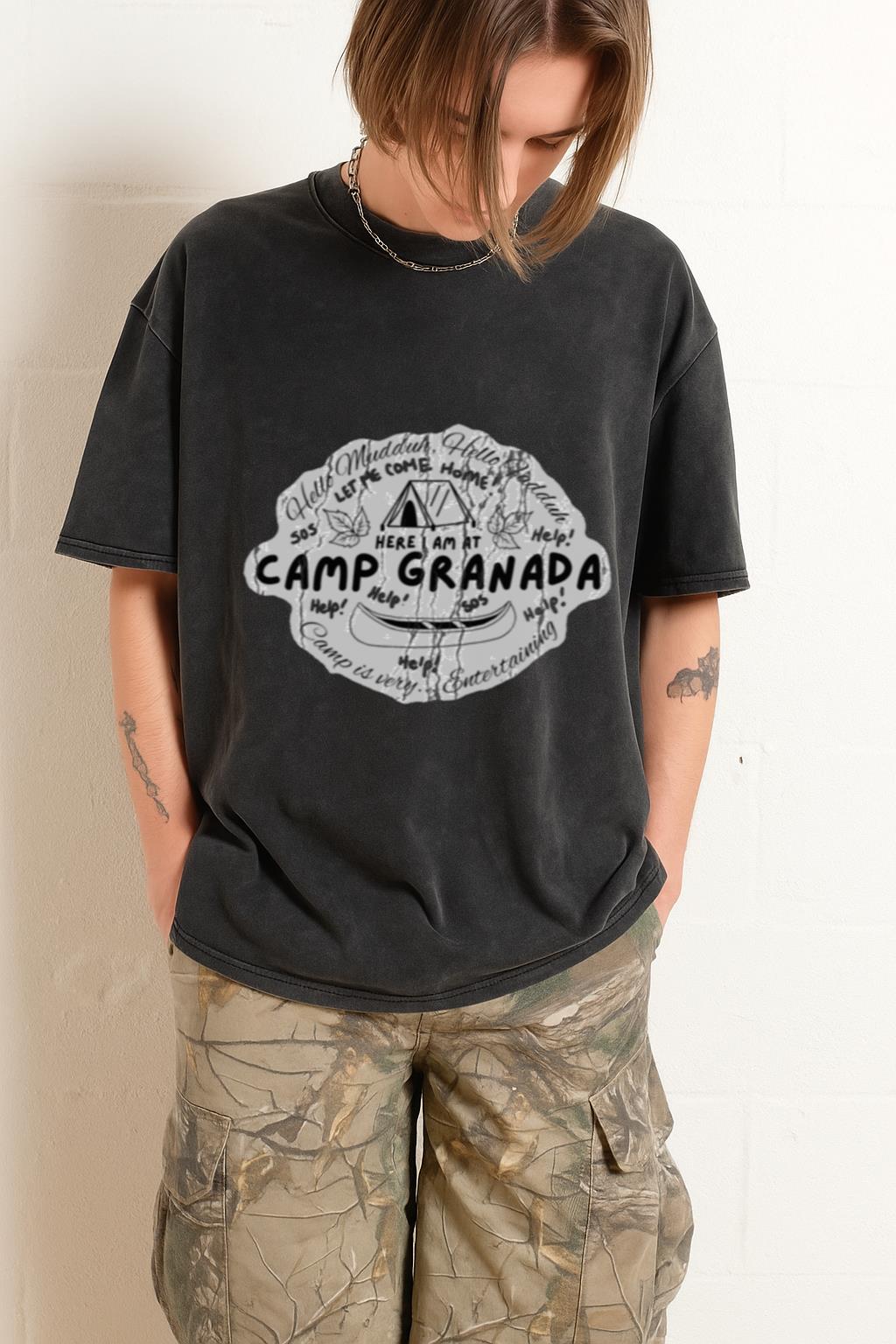 Camp Granada T-Shirt | Hello Muddah Funny Summer Camp Song Tee