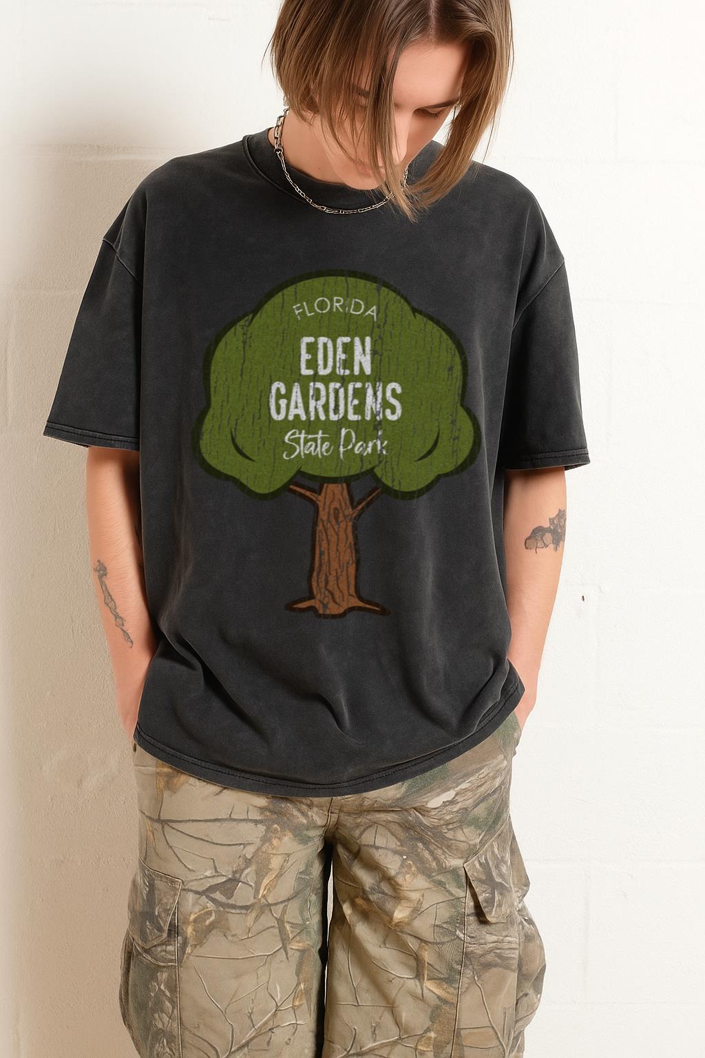 Eden Gardens State Park T-Shirt | Florida Nature Tree Tee