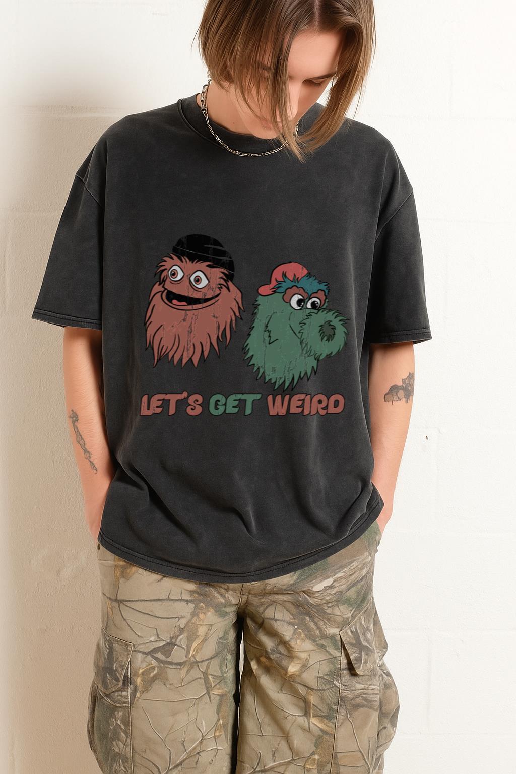 Gritty & Phanatic Philly Sports T-Shirt | Philadelphia Fan Tee