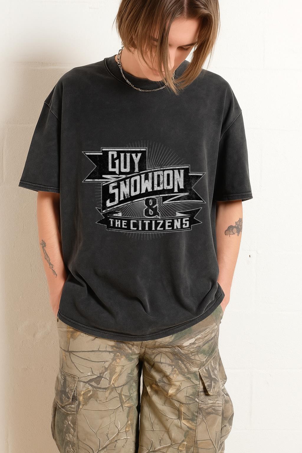 Guy Snowdon & The Citizens Band T-Shirt | Rock Music Fan Tee