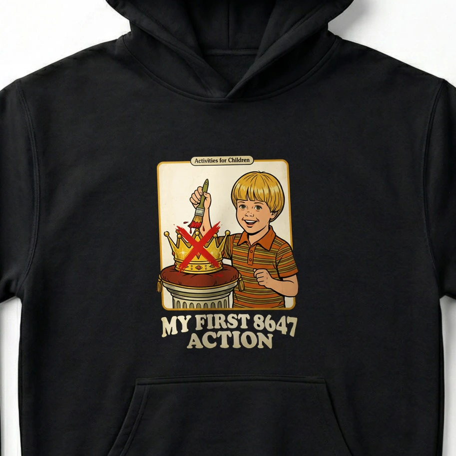 March 28 D.C. Rally Veteran No Kings T-Shirt & Hoodie - Unisex Hoodie