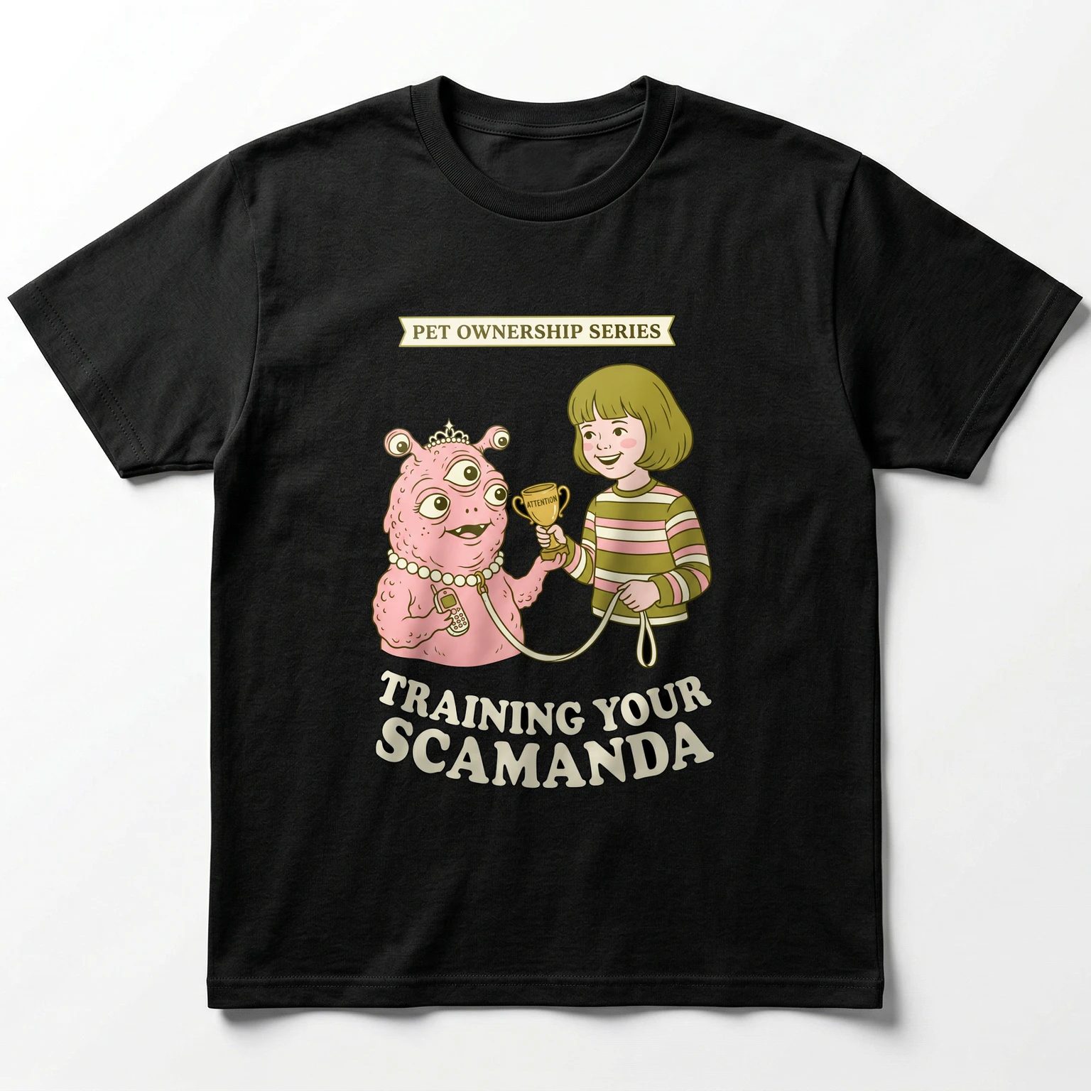 Training Your SCAMANDA Vintage Graphic T-Shirt - Reality TV Drama & Girl Code Pop Culture Tee - Unisex T-Shirt