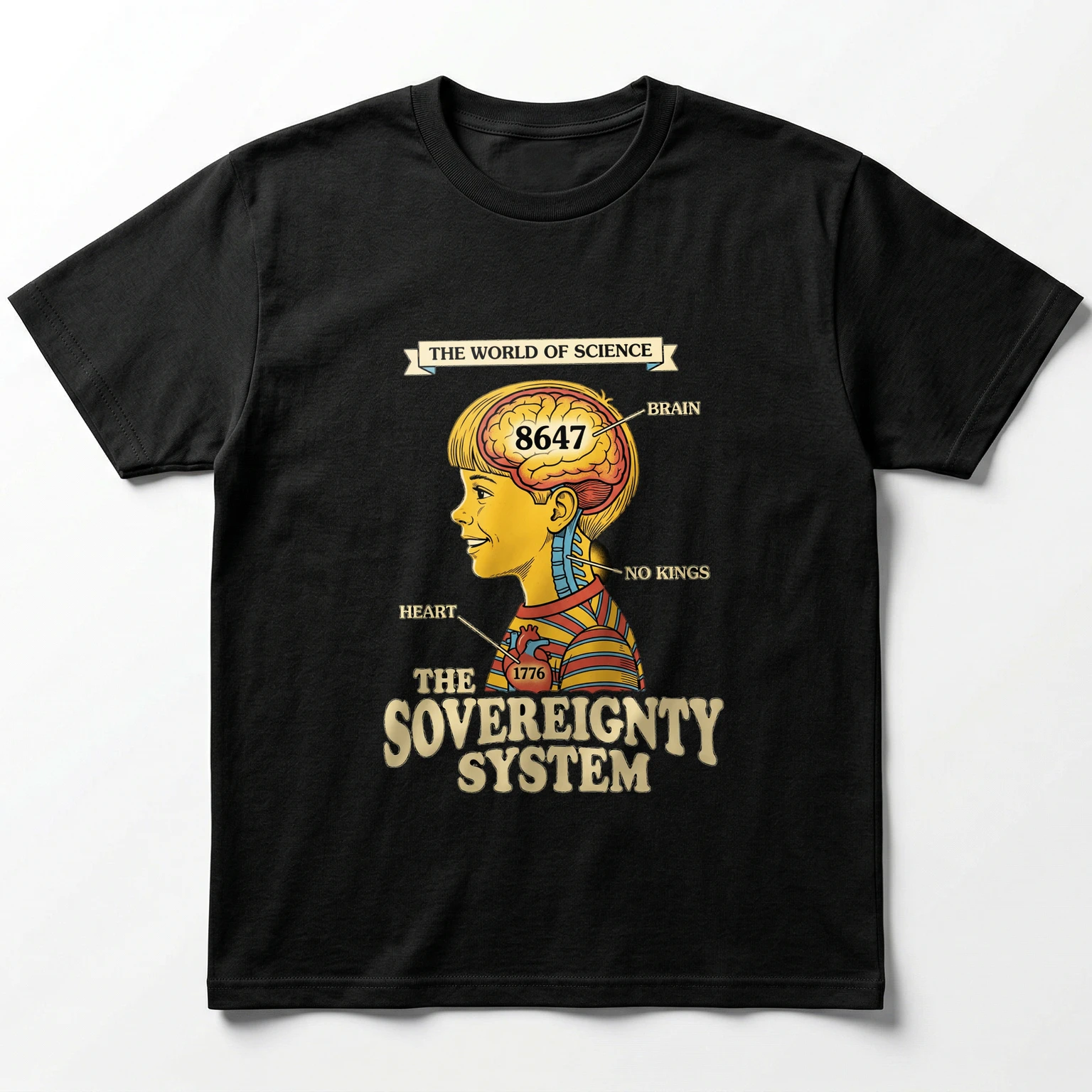 8647 No Kings Freedom Movement Apparel - Unisex T-Shirt