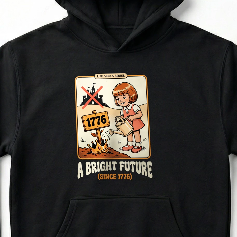 1776 Reclaimed No Kings Movement Patriot Apparel 1776 Reclaimed No Kings Movement Patriot Apparel - Unisex Hoodie