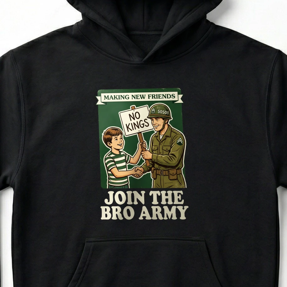 March 28 Rally D.C. Commemorative No Kings Apparel - Unisex Hoodie