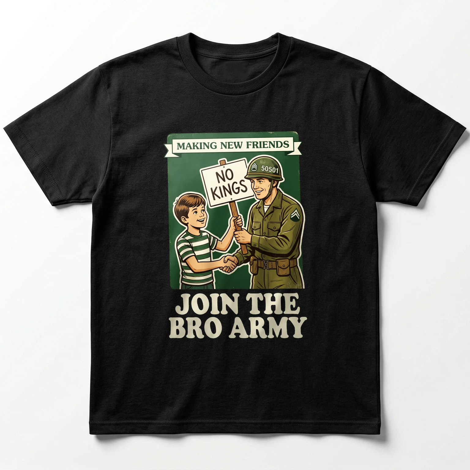 March 28 Rally D.C. Commemorative No Kings Apparel - Unisex T-Shirt