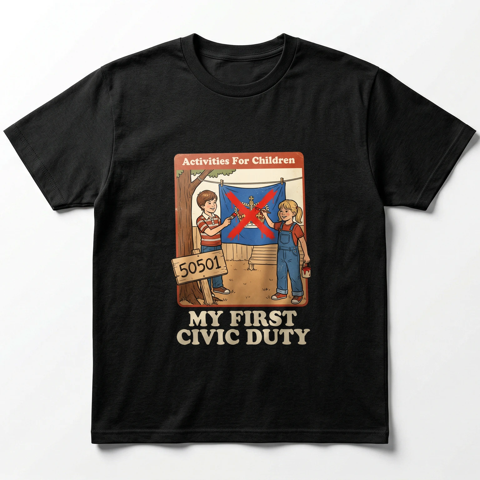 Founding Fathers 1776 No Kings Patriot Apparel - Unisex T-Shirt