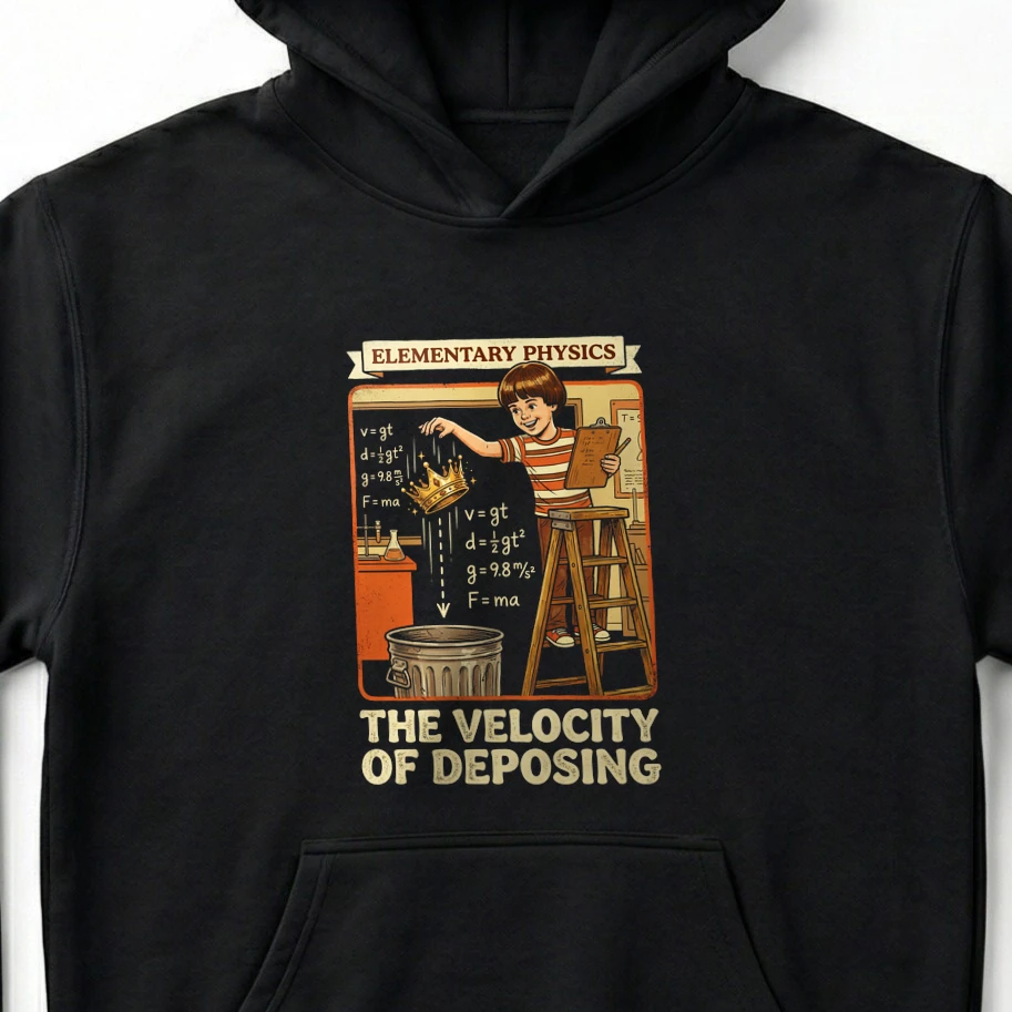 Anti-Kings Social Club No Kings Protest T-Shirt & Hoodie - Unisex Hoodie