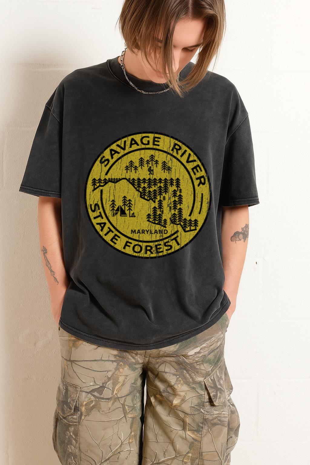 Savage River State Forest T-Shirt | Maryland Outdoors Tee
